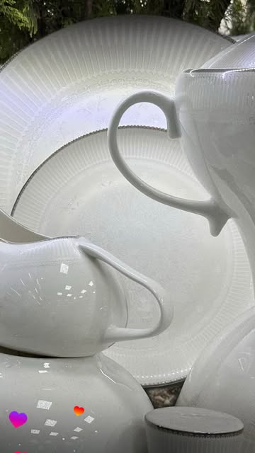 سرویس چینی استخوانی کد 25